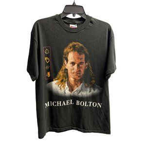 VINTAGE Michael Bolton 1993-1994 Holiday Tour T-Shirt Large